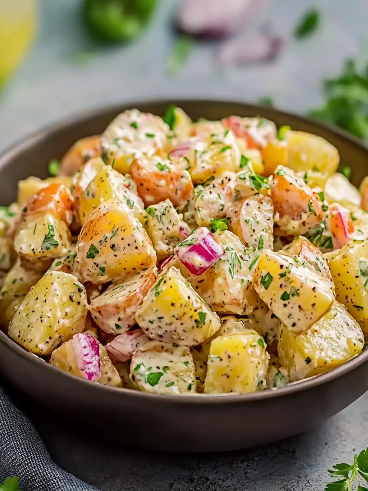 Vegan Jamaican Potato Salad That's Bursting with Flavor 2 Vegan Jamaican Potato Salad