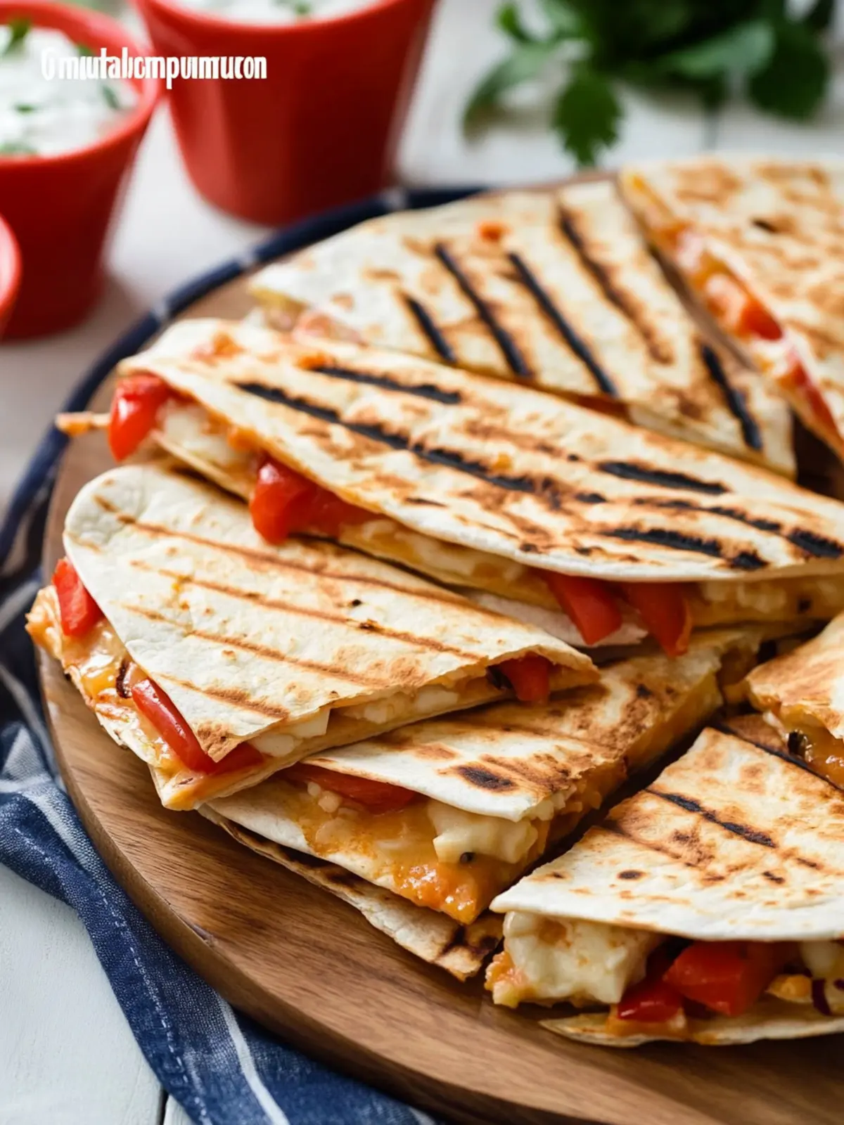 4th of July Grilled Quesadillas with Red Peppers and White Cheddar Delight 5 4th of July Grilled Quesadillas with Red Peppers and White Cheddar