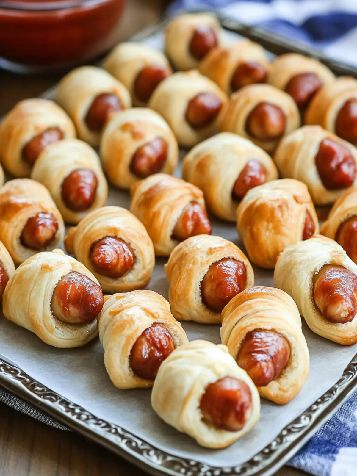 4TH OF JULY Mini Pigs in a Blanket That Wow Every Guest 5 4TH OF JULY Mini Pigs in a Blanket