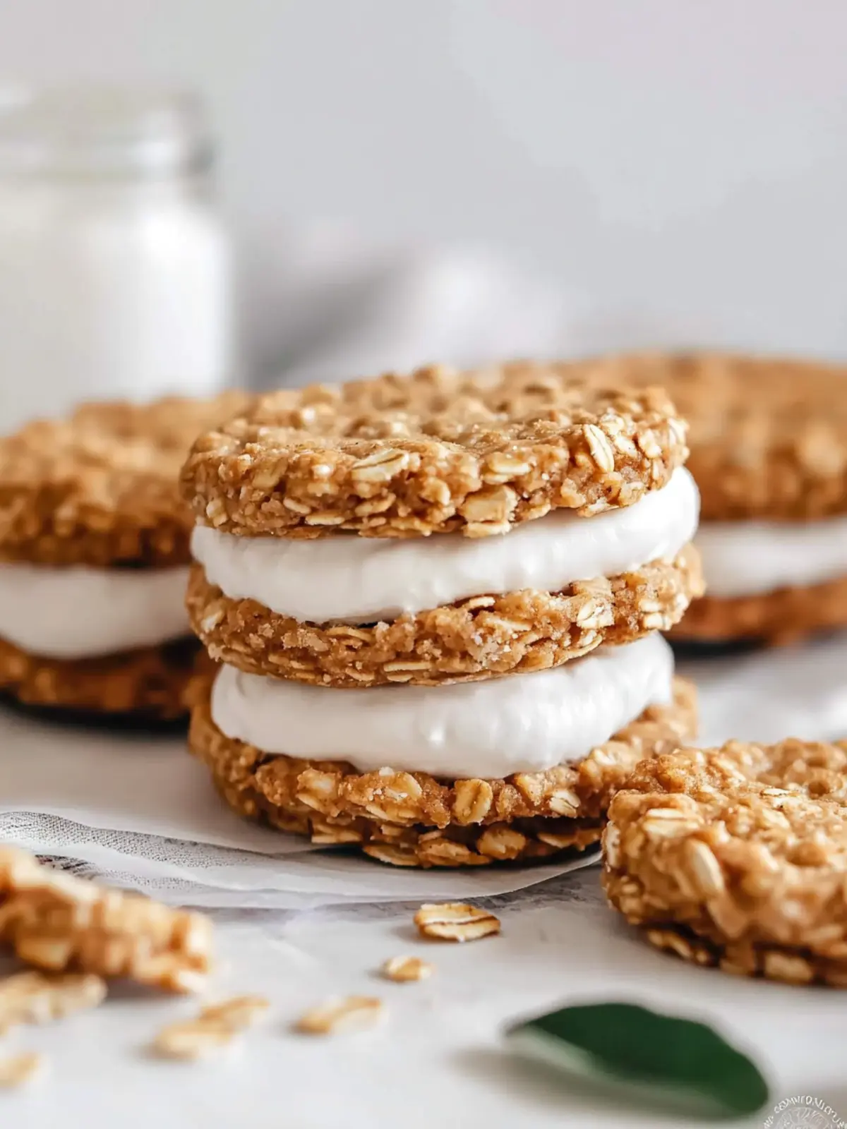 Delicious Oatmeal Cream Pies: A Homemade Treat You’ll Love 4 Oatmeal Cream Pies