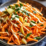 Delicious Crunchy Apple Carrot Salad with Creamy Citrus Dressing 4 Crunchy Apple Carrot Salad with Creamy Citrus Dressing
