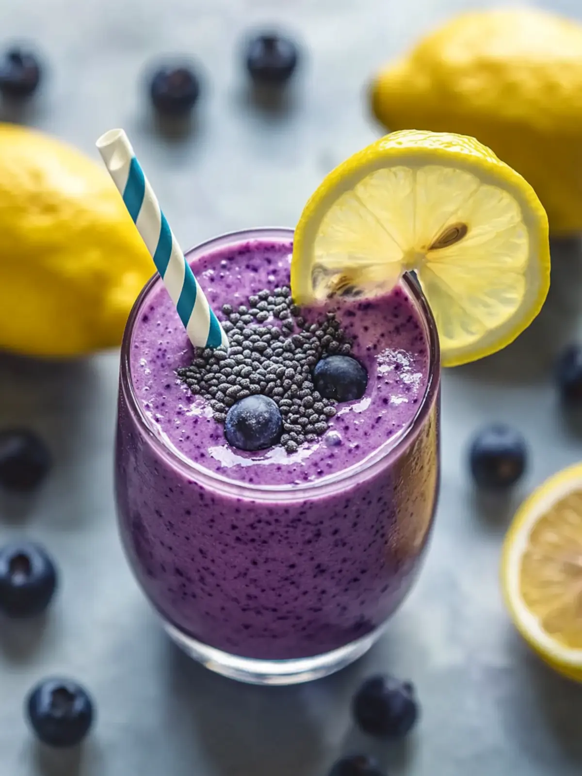 Revitalize Your Day with an Anti-Inflammatory Lemon Blueberry Smoothie 3 Anti-Inflammatory Lemon Blueberry Smoothie