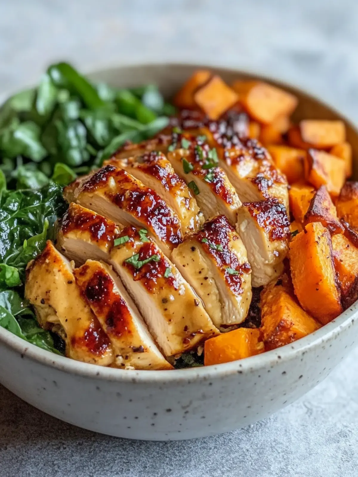 Easy Maple Dijon Chicken Bowl Recipe with Sweet Potatoes Bliss 5 Easy Maple Dijon Chicken Bowl Recipe with Sweet Potatoes for Cozy Fall Dinner
