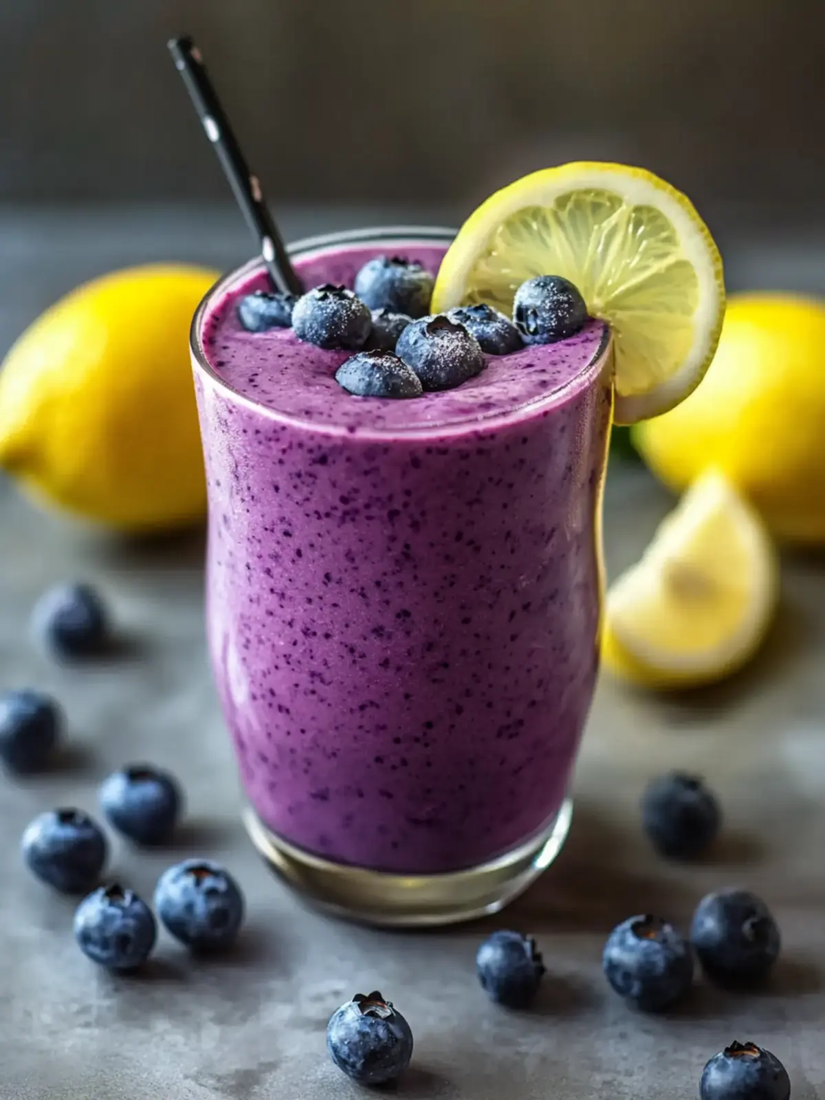 Revitalize Your Day with an Anti-Inflammatory Lemon Blueberry Smoothie 4 Anti-Inflammatory Lemon Blueberry Smoothie