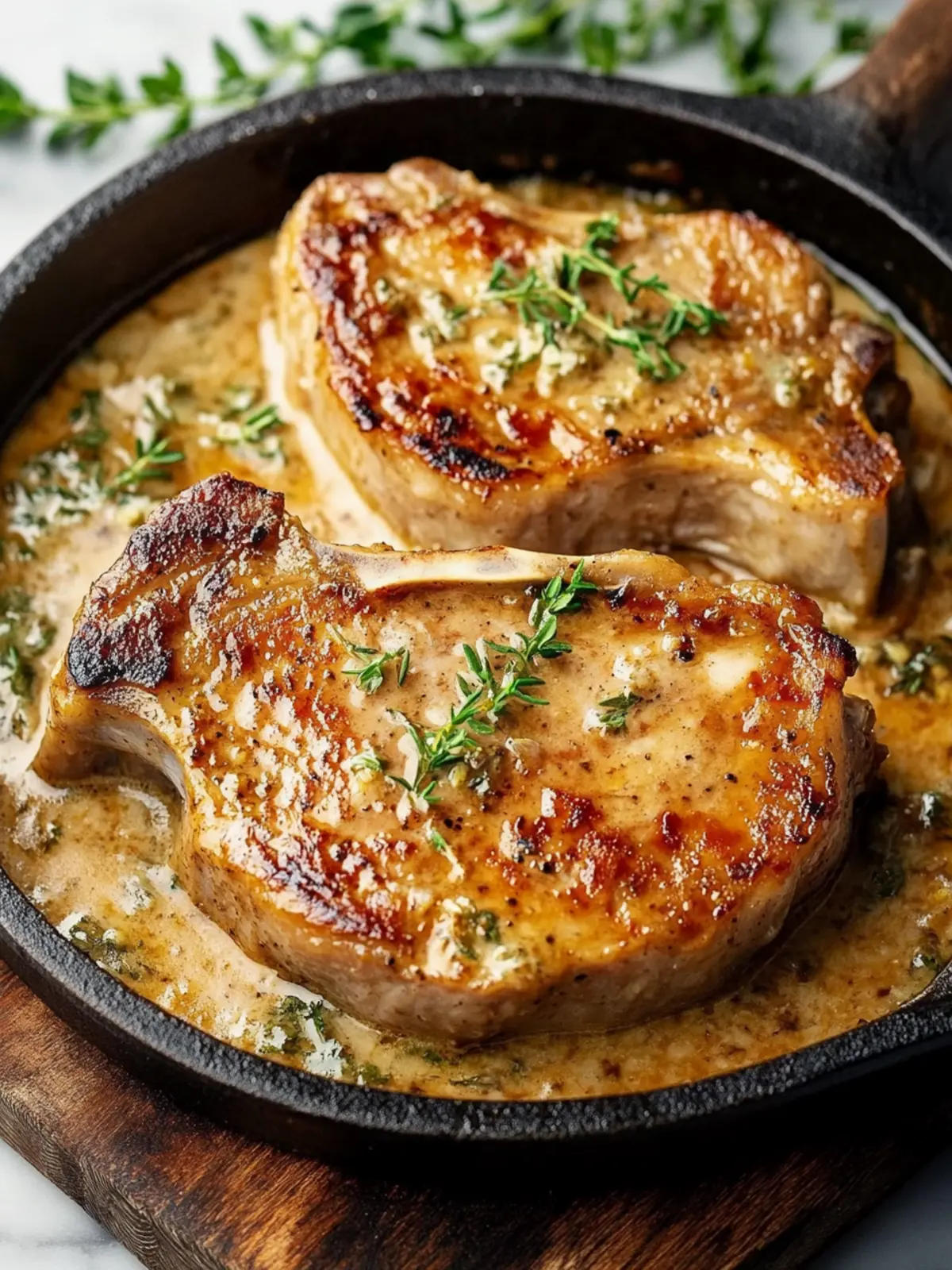 Savory Boursin Pork Chops: A Creamy Flavor Adventure 3 Boursin Pork Chops