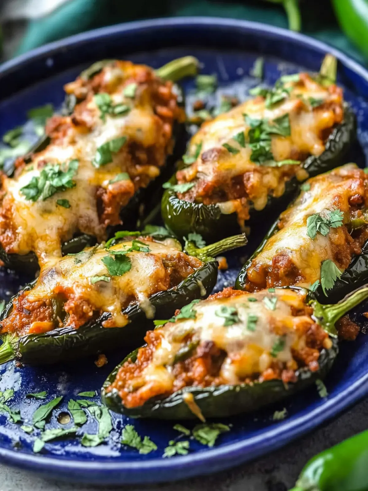 Delicious Stuffed Poblano Peppers for a Cozy Dinner Night 4 Stuffed Poblano Peppers