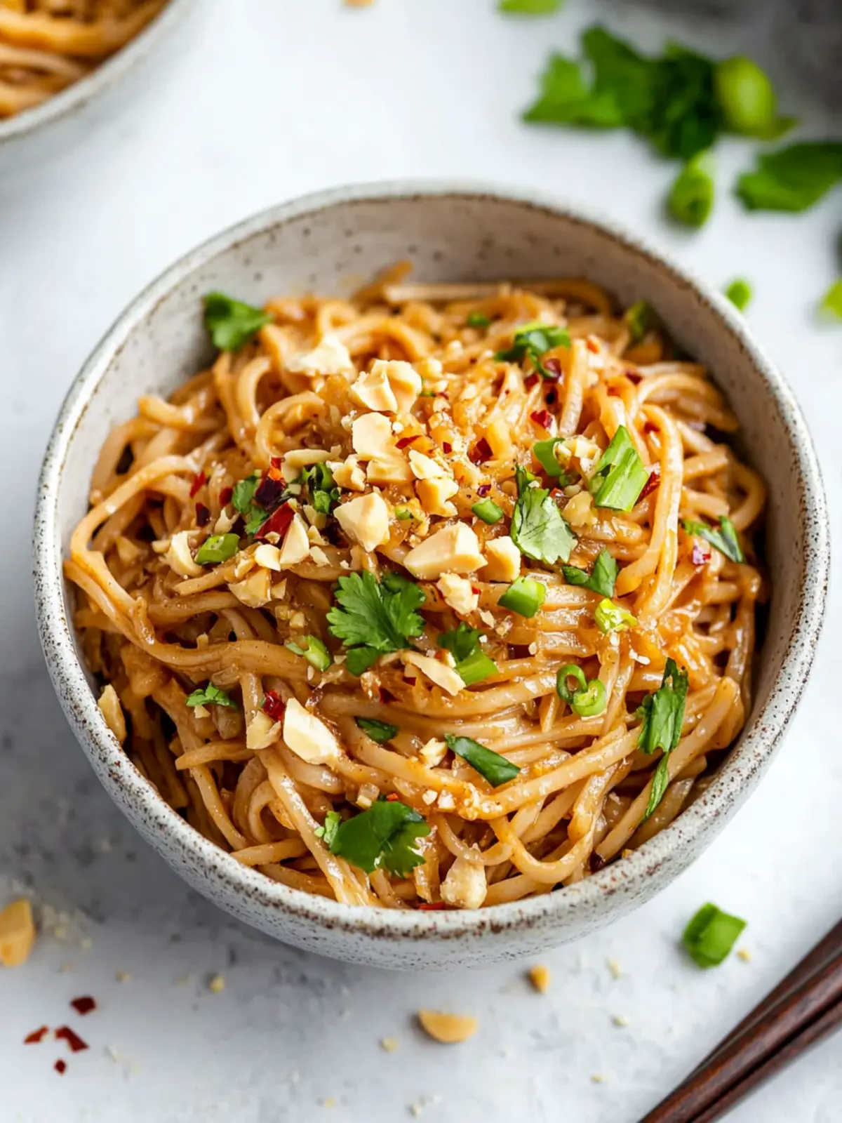 Spicy Peanut Butter Noodles: A Quick and Tasty Delight! 4 Spicy Peanut Butter Noodles