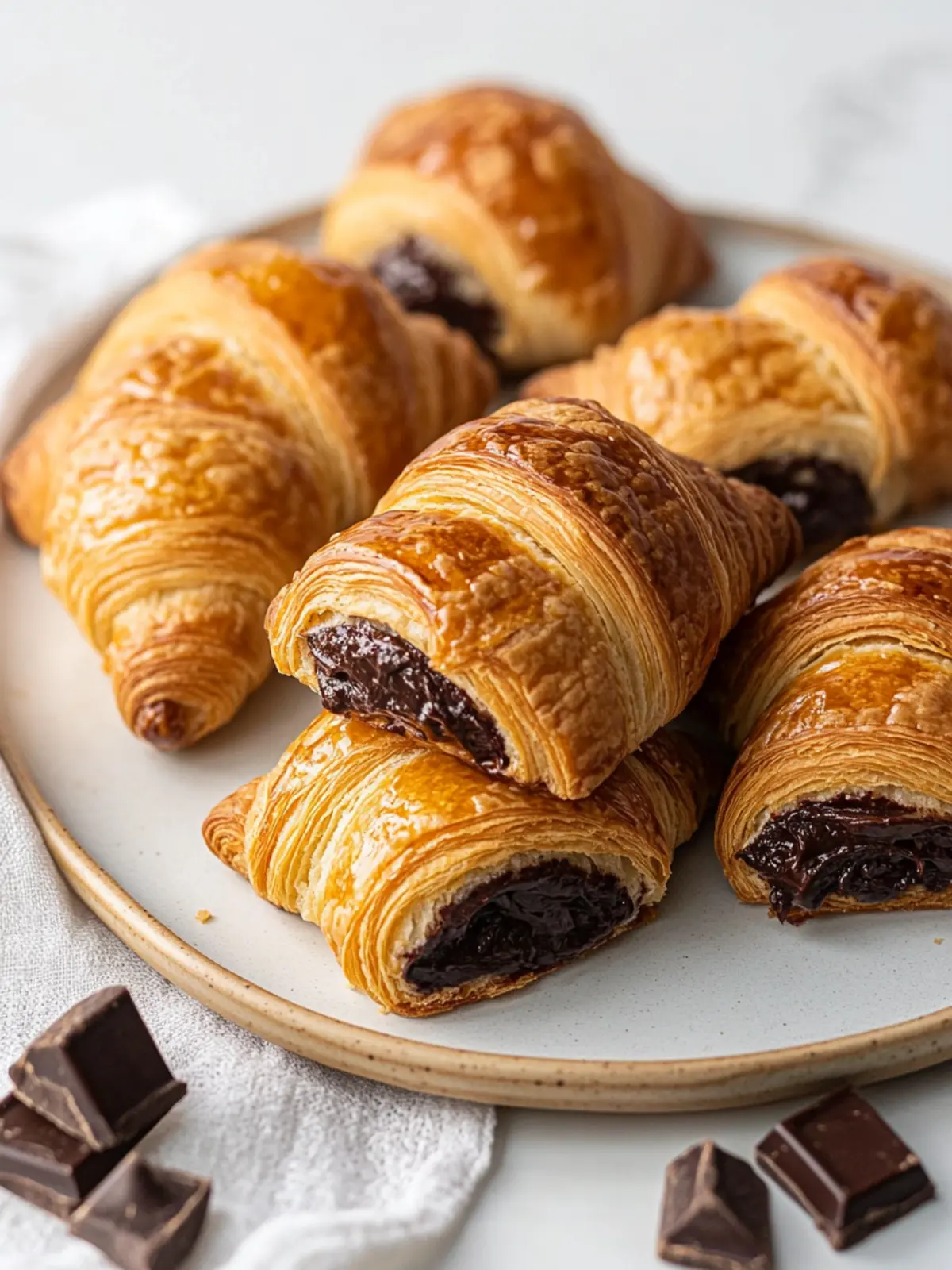 Perfect Homemade Chocolate Croissants for Lazy Weekend Mornings 2 Homemade Chocolate Croissants