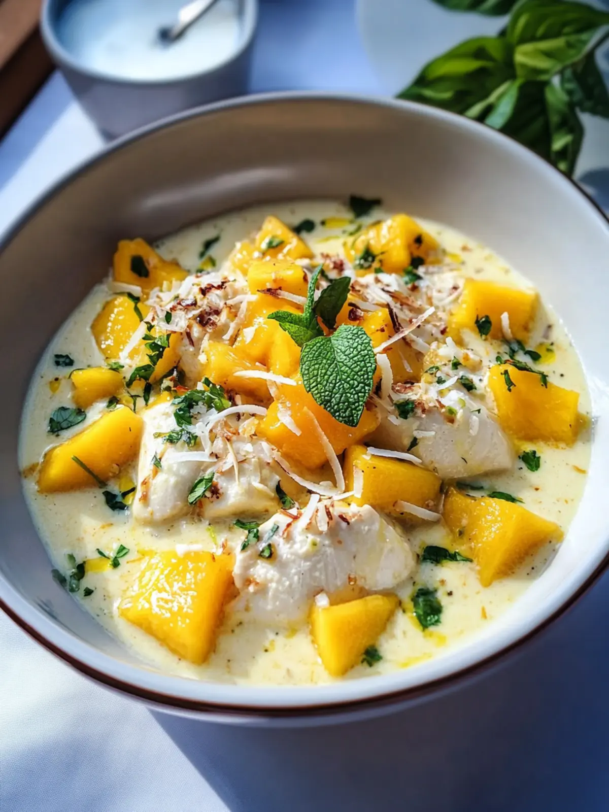Tropical Mango Coconut Chicken Delight in 25 Minutes Flat 5 Tropical Mango Coconut Chicken Delight