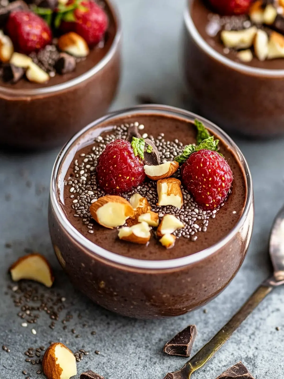 Decadent Fudgy Chocolate Chia Seed Pudding Delight 3 Fudgy Chocolate Chia Seed Pudding