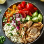 Wholesome High Protein Crockpot Chicken Shawarma Bowl Delight 6 High protien Crockpot Chicken Shawarma Bowl