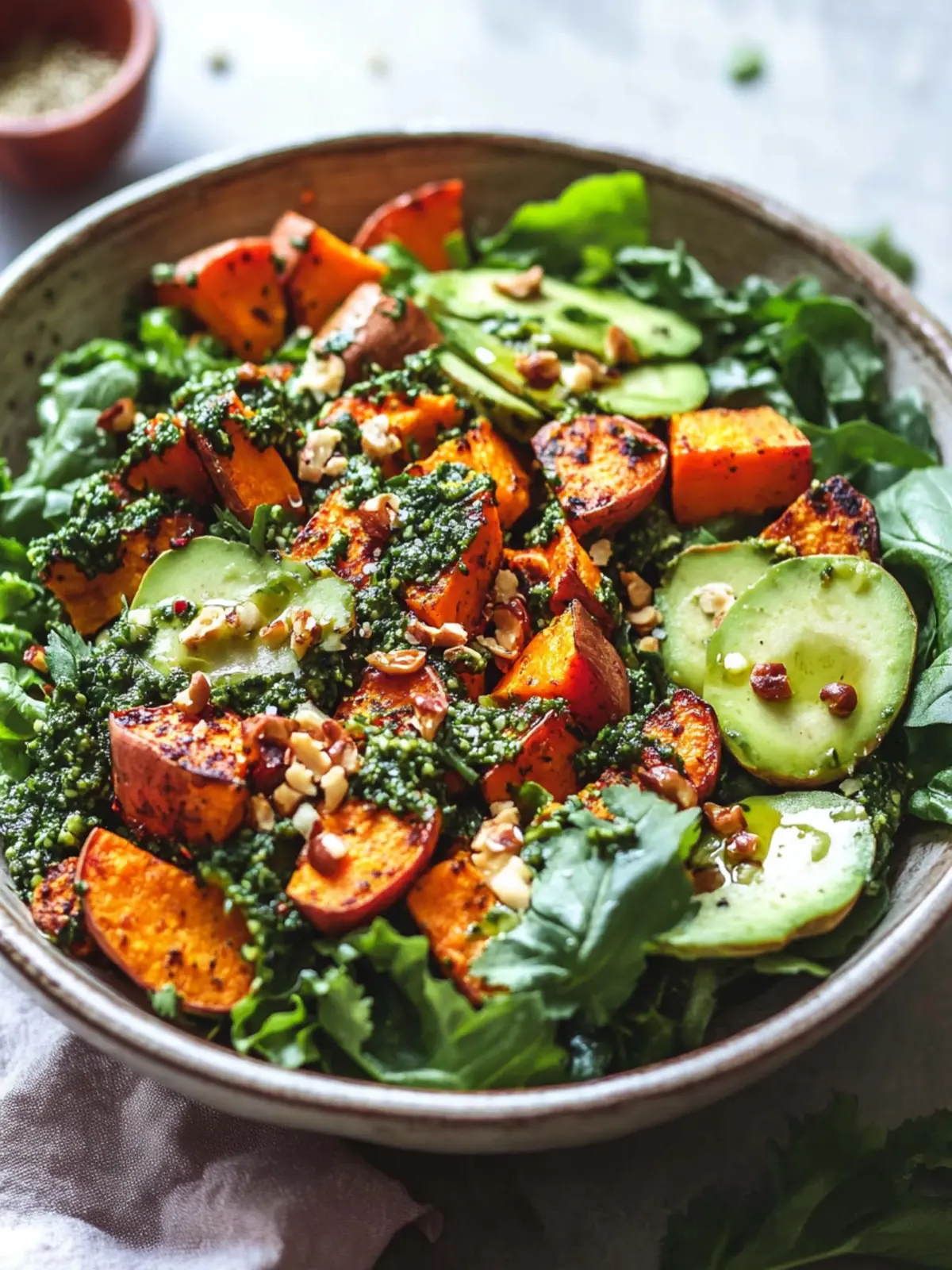 Harissa-Roasted Sweet Potato Power Salad You'll Love 3 Harissa-Roasted Sweet Potato Power Salad