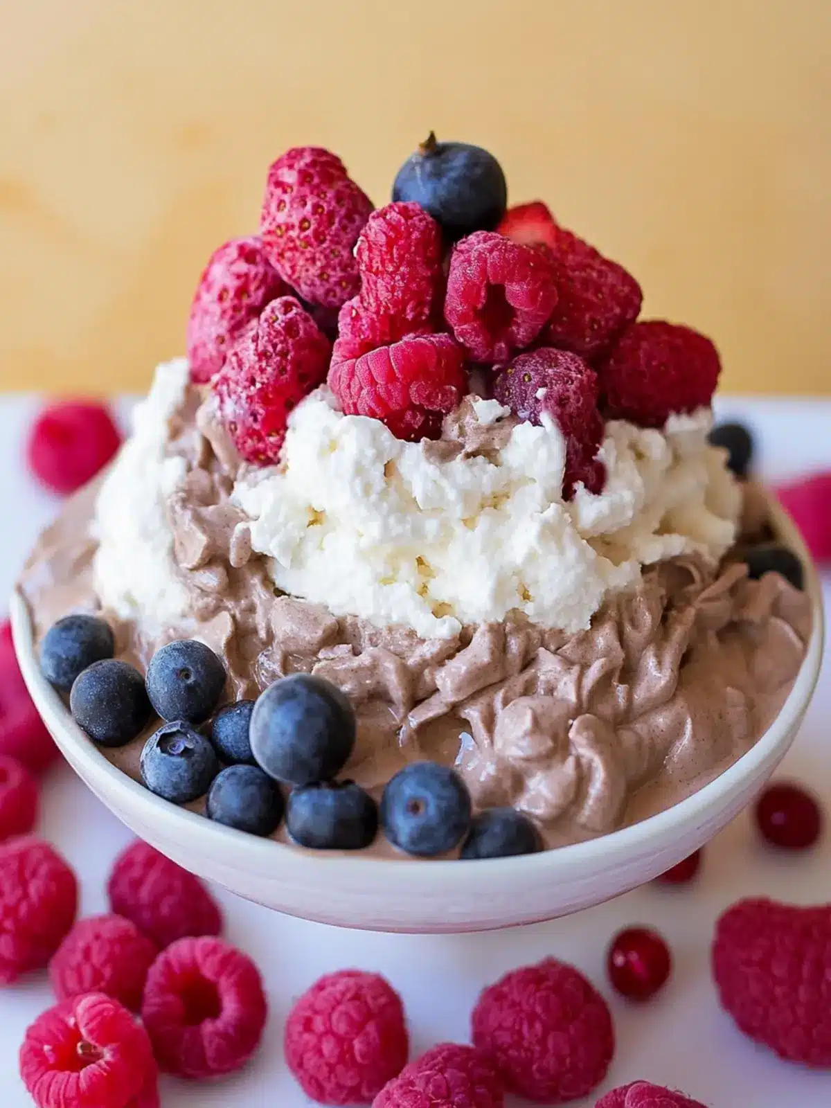 Whipped Protein Fluff: Indulge Healthy with Chocolate Bliss 3 Protein Fluff