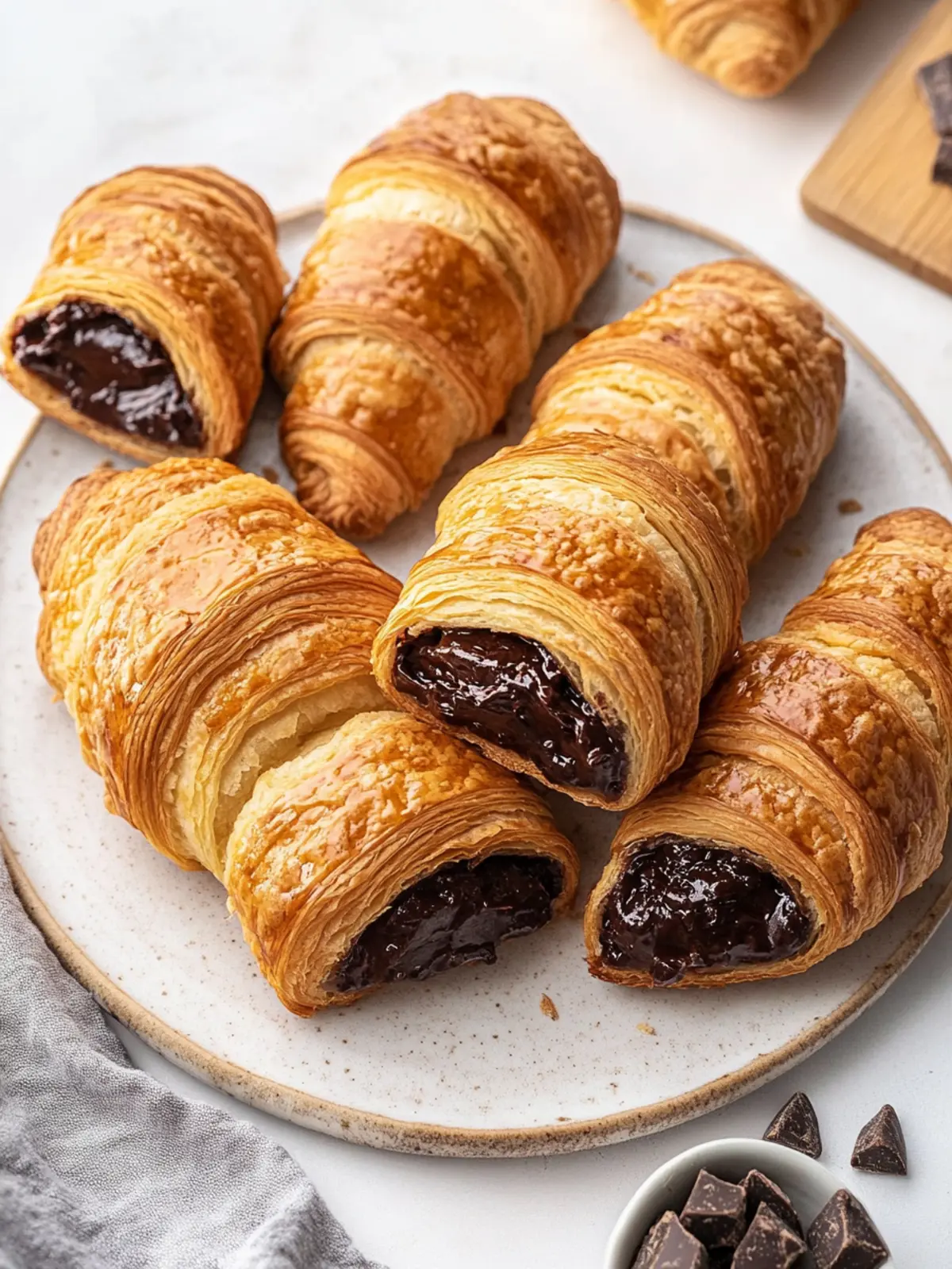 Perfect Homemade Chocolate Croissants for Lazy Weekend Mornings 4 Homemade Chocolate Croissants