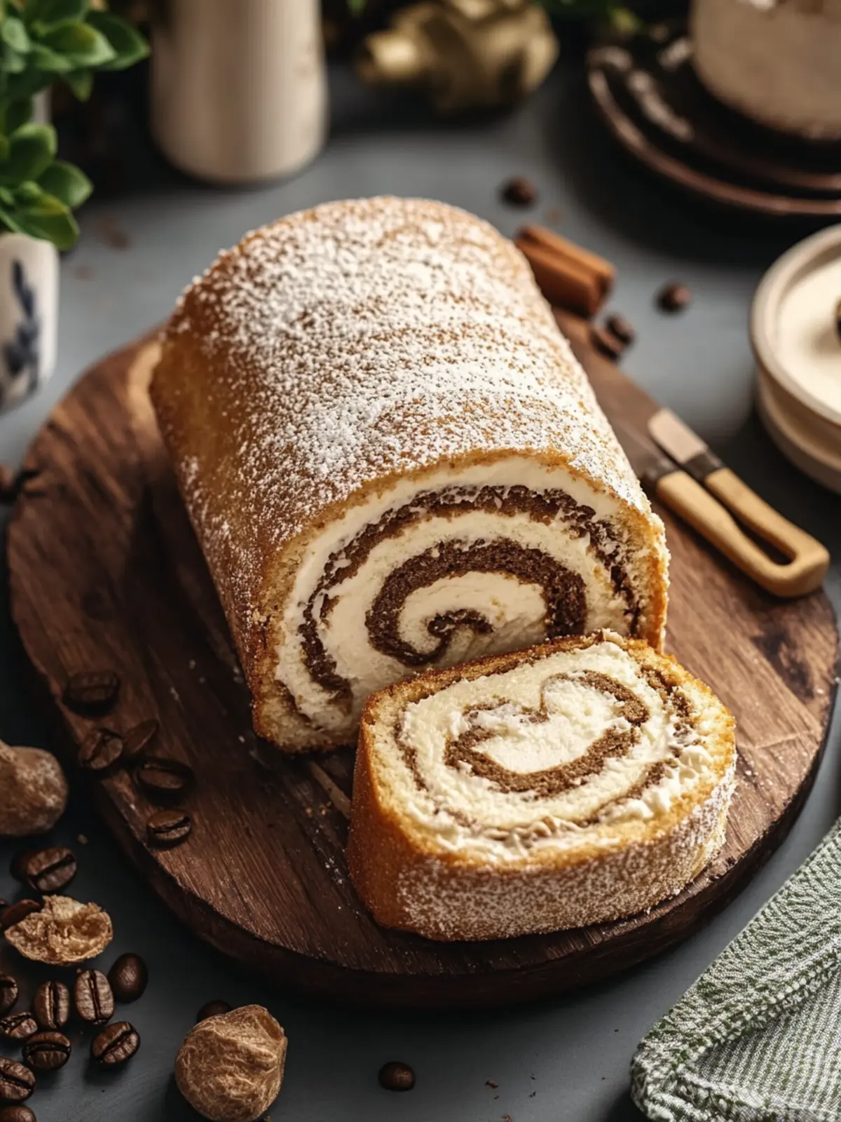 Decadent Coffee Swiss Roll You’ll Want to Make Today 4 Coffee Swiss Roll