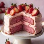 Small-batch Vegan Strawberry Cake for Sweet Summer Moments 7 Small-batch Vegan Strawberry Cake