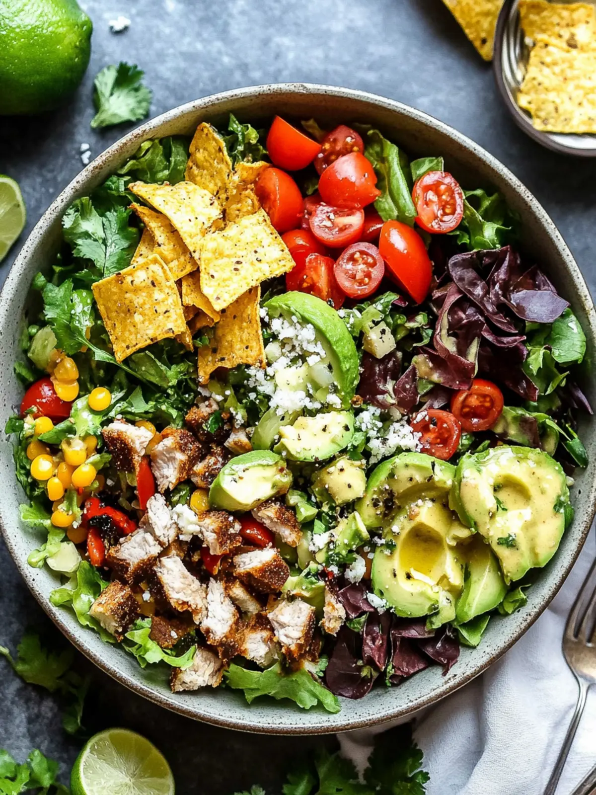 Zesty Santa Fe Salad for a Fresh Homemade Delight 4 Santa Fe Salad