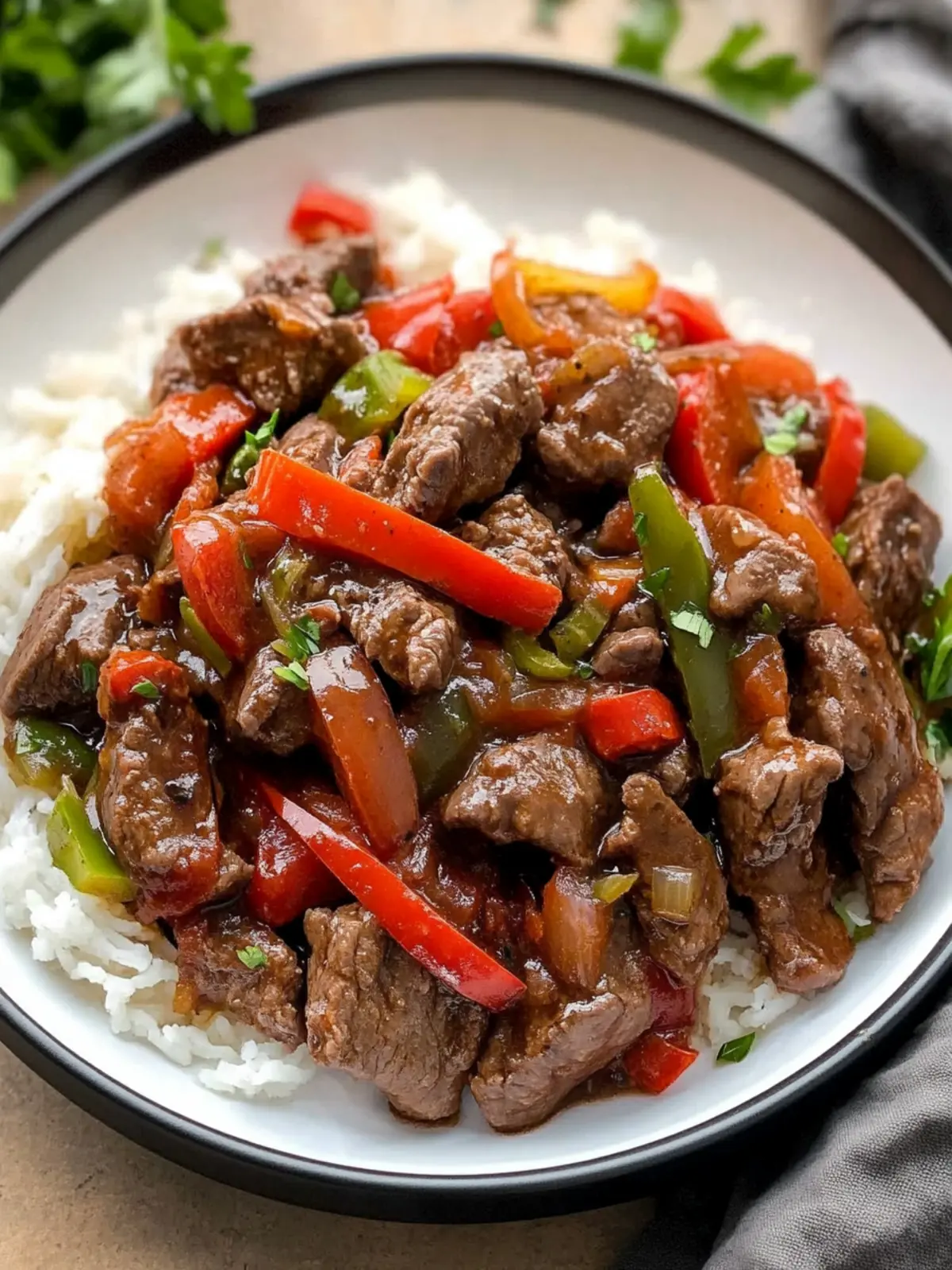 Instant Pot Pepper Steak: Quick & Flavorful Family Favorite 3 Instant Pot Pepper Steak