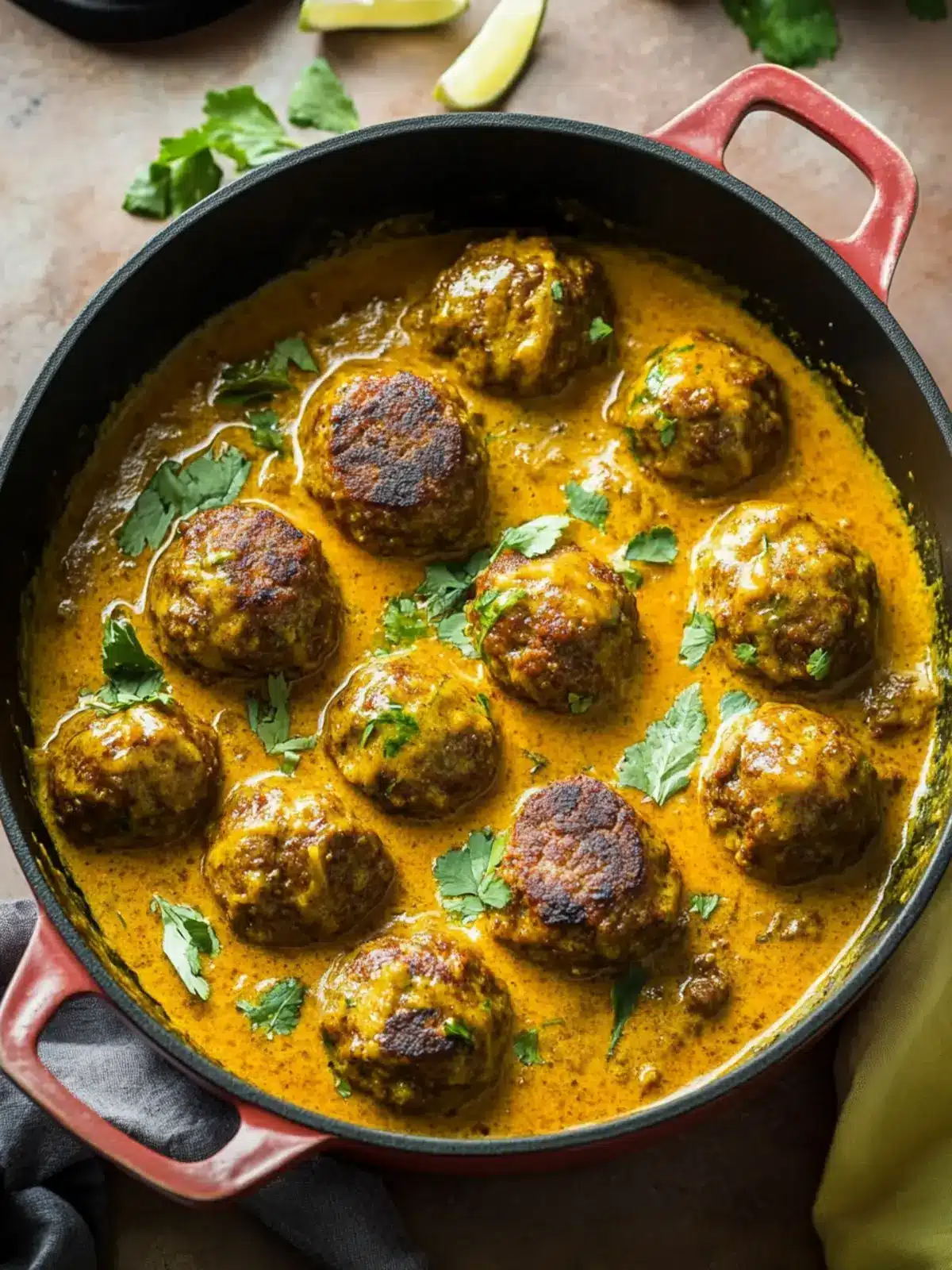 Savory Jerk Meatballs in Coconut Curry Sauce You’ll Love 2 Jerk Meatballs In Coconut Curry Sauce