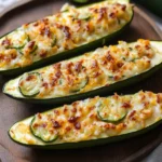 Delicious Jalapeno Popper Zucchini Boats You’ll Love 10 Jalapeno Popper Zucchini Boats