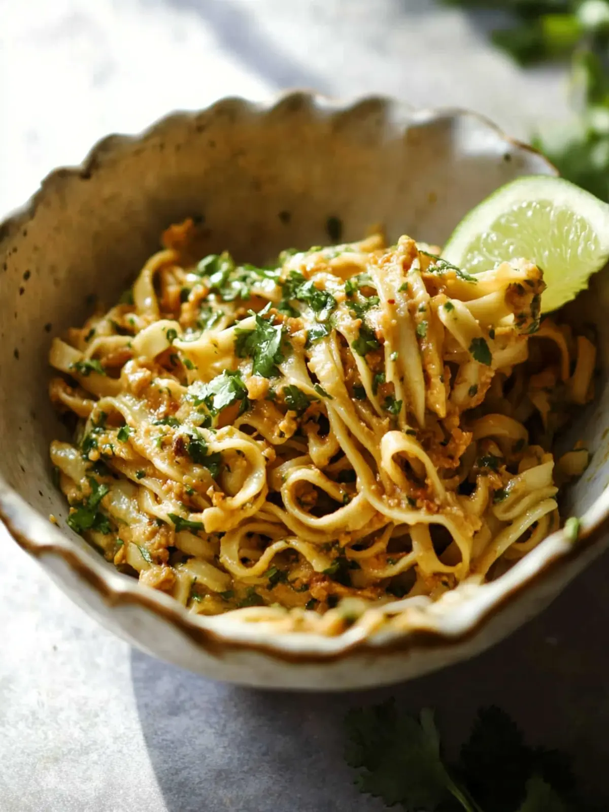Zesty Cilantro Lime Noodles for a Fresh Dinner Delight 3 Cilantro Lime Noodles