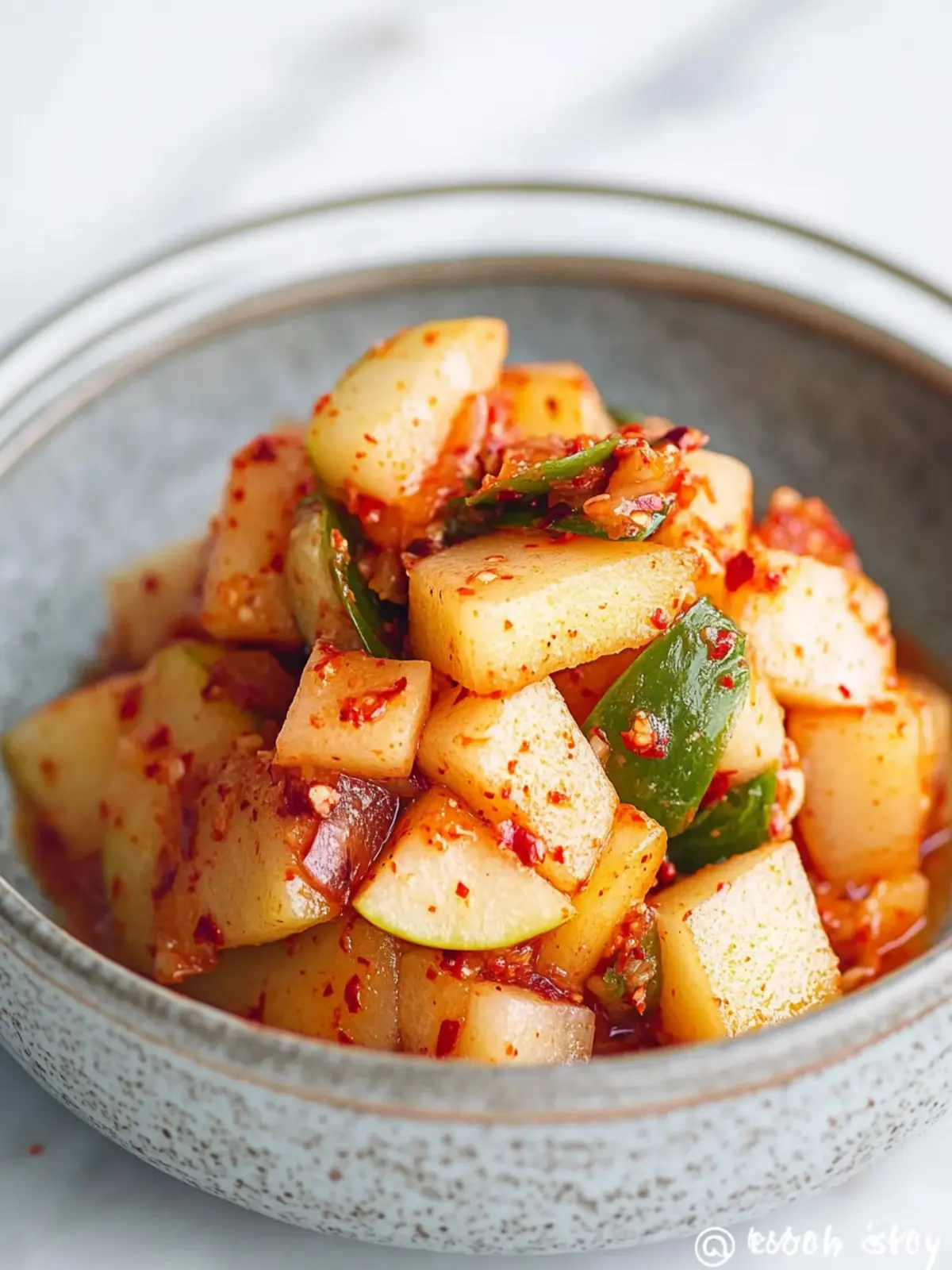 Easy Apple Kimchi in 20 Min: Your New Flavor Adventure! 5 Easy Apple Kimchi in 20 min