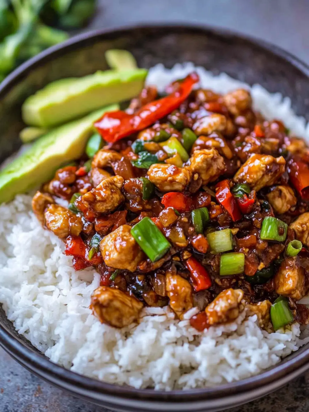 Savory Ground Kung Pao Chicken in Just One Pan! 4 Ground Kung Pao Chicken (1 Pan!)