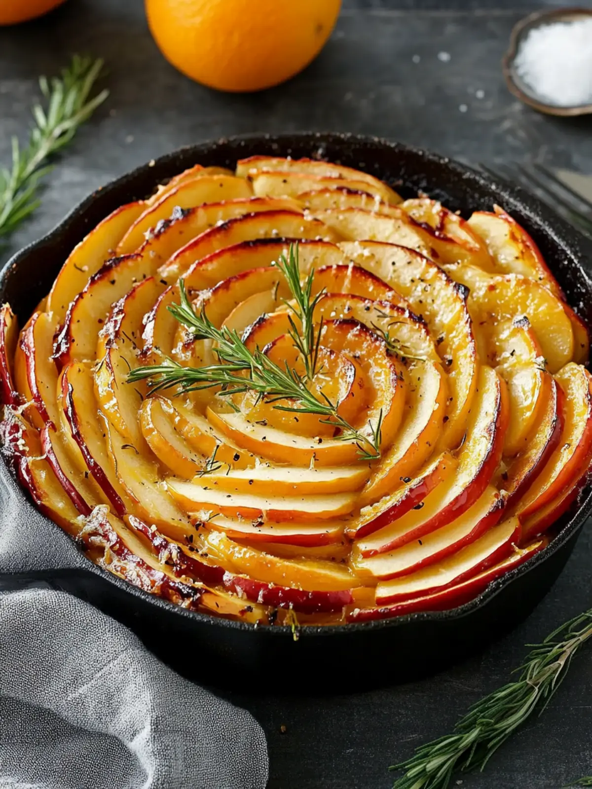 Roasted Butternut Squash and Apple Tian with Fennel Delight 3 Butternut Squash and Apple Tian with Fennel and Orange