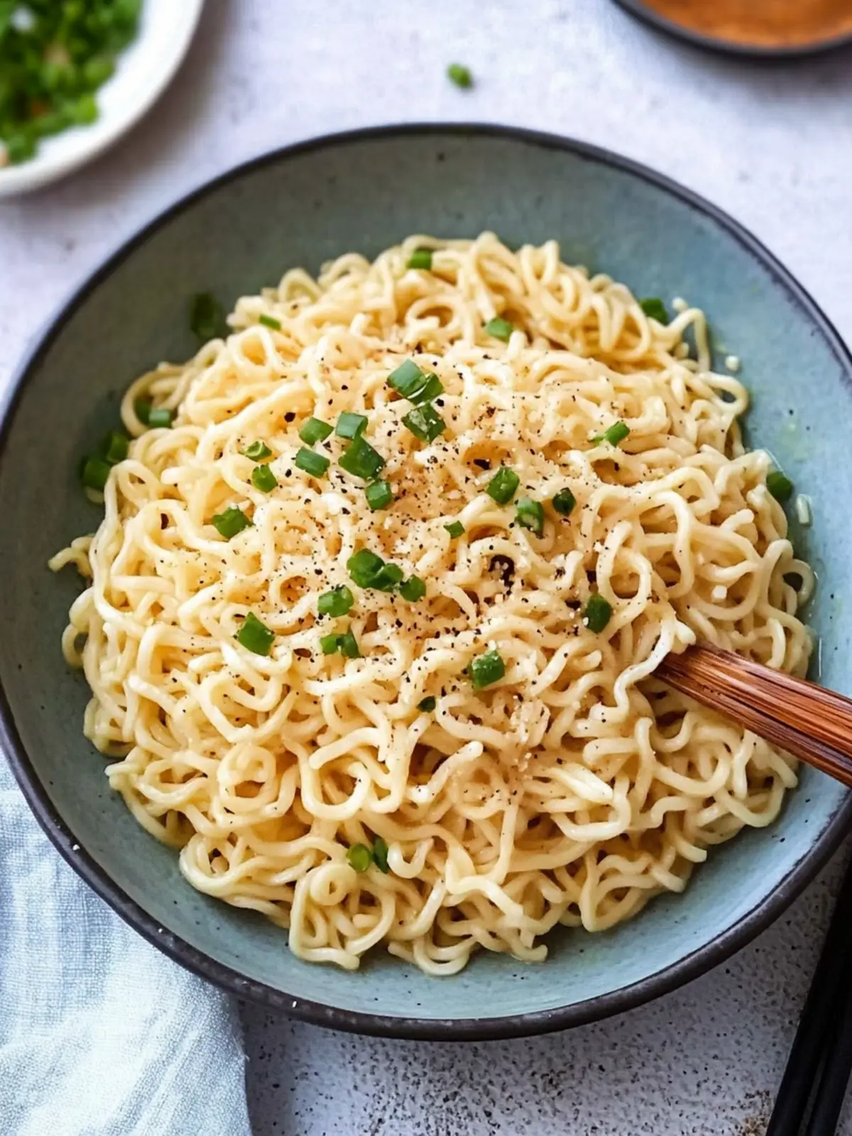 Savory Garlic Butter Ramen Noodles in Just 11 Minutes 3 Garlic butter Ramen Noodles
