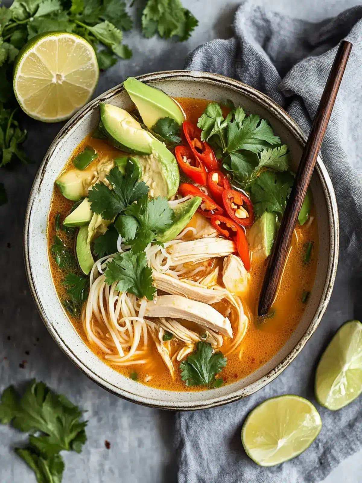 Delicious Thai Chicken Noodle Soup for Cozy Nights 2 Thai Chicken Noodle Soup