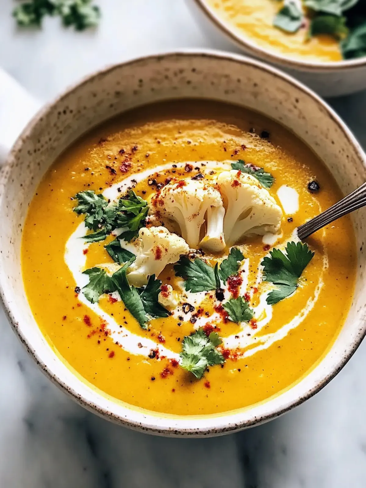 Heartwarming Coconut Curried Cauliflower Soup Recipe 4 Coconut Curried Cauliflower Soup Recipe