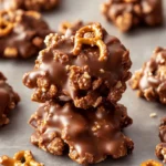 Easy No-Bake Peanut Butter Pretzel Clusters You’ll Love 6 No-Bake Peanut Butter Pretzel Clusters