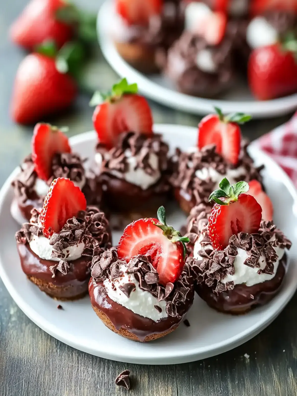 Decadent Chocolate Cheesecake Stuffed Strawberries You’ll Love 2 Chocolate Cheesecake Stuffed Strawberries