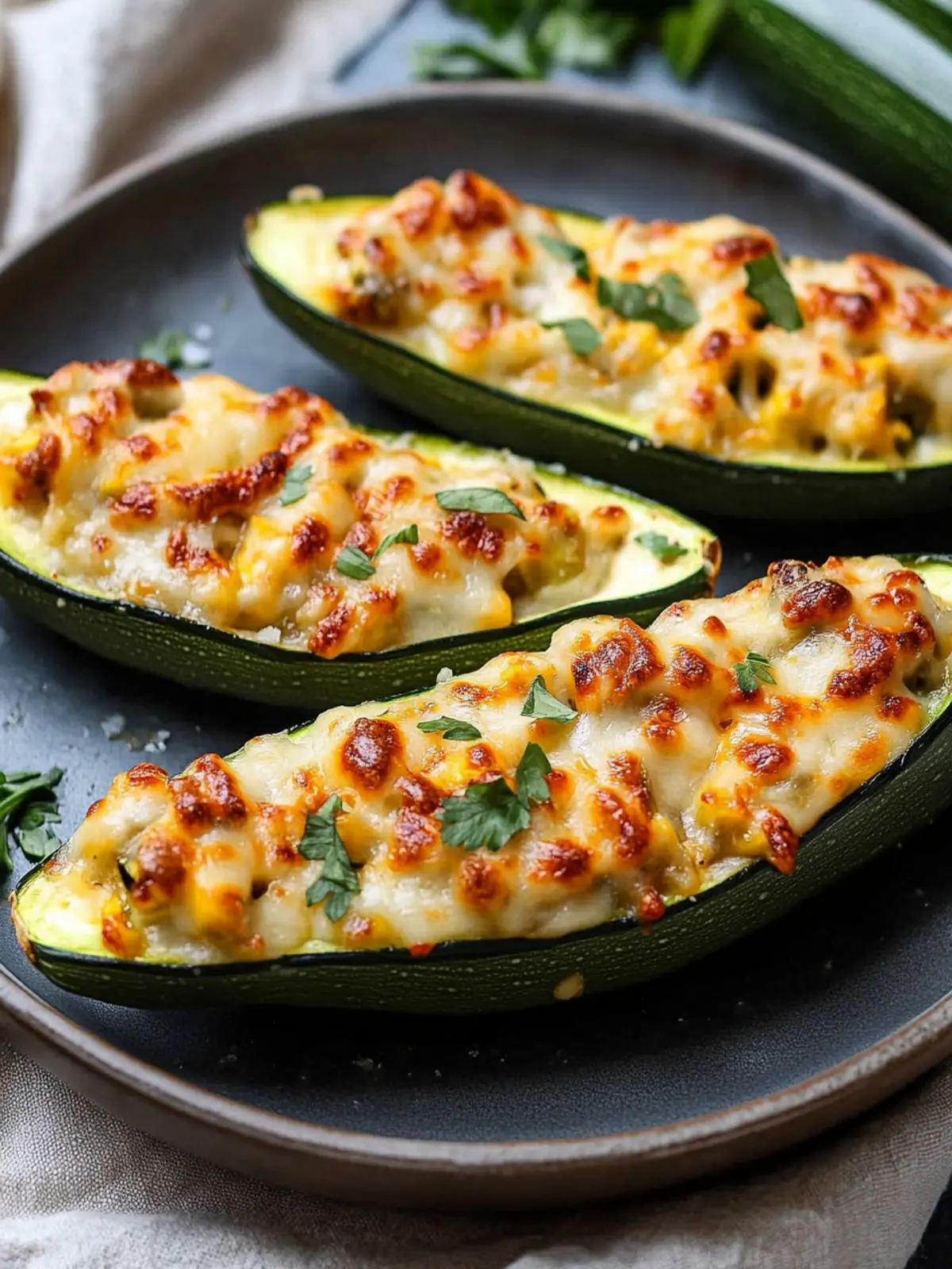 Delicious Jalapeno Popper Zucchini Boats You’ll Love 3 Jalapeno Popper Zucchini Boats