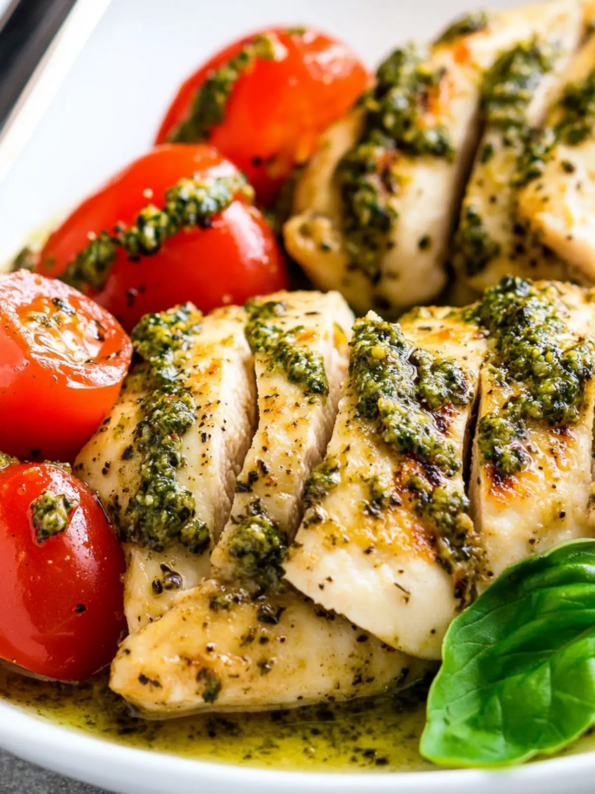 High Protein Crockpot Pesto Chicken for Effortless Meals 2 High protien Crockpot Pesto Chicken