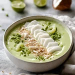 Coconut Key Lime Smoothie Bowl: Brighten Your Breakfast Bliss 9 Coconut Key Lime Smoothie Bowl