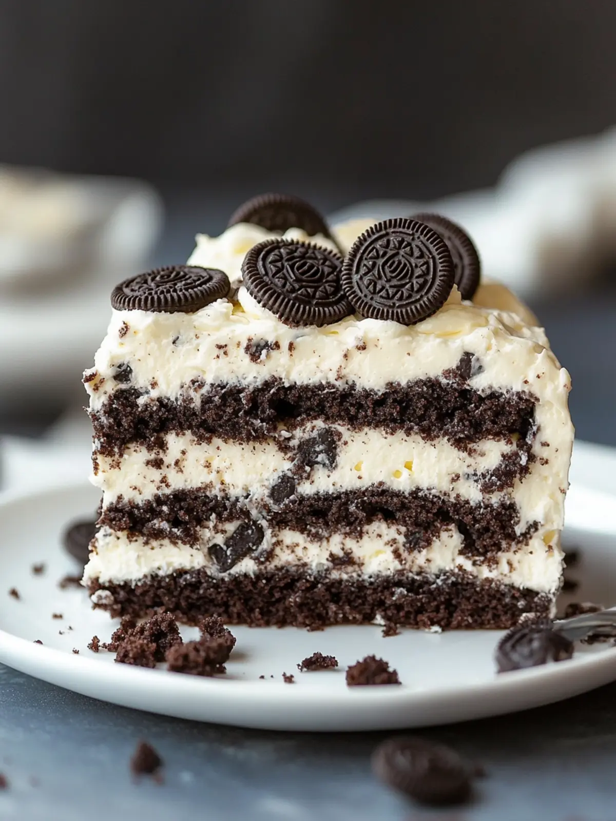Thick & Gooey Oreo Cookie Cake That Will Wow Your Taste Buds 2 Thick & Gooey Oreo Cookie Cake
