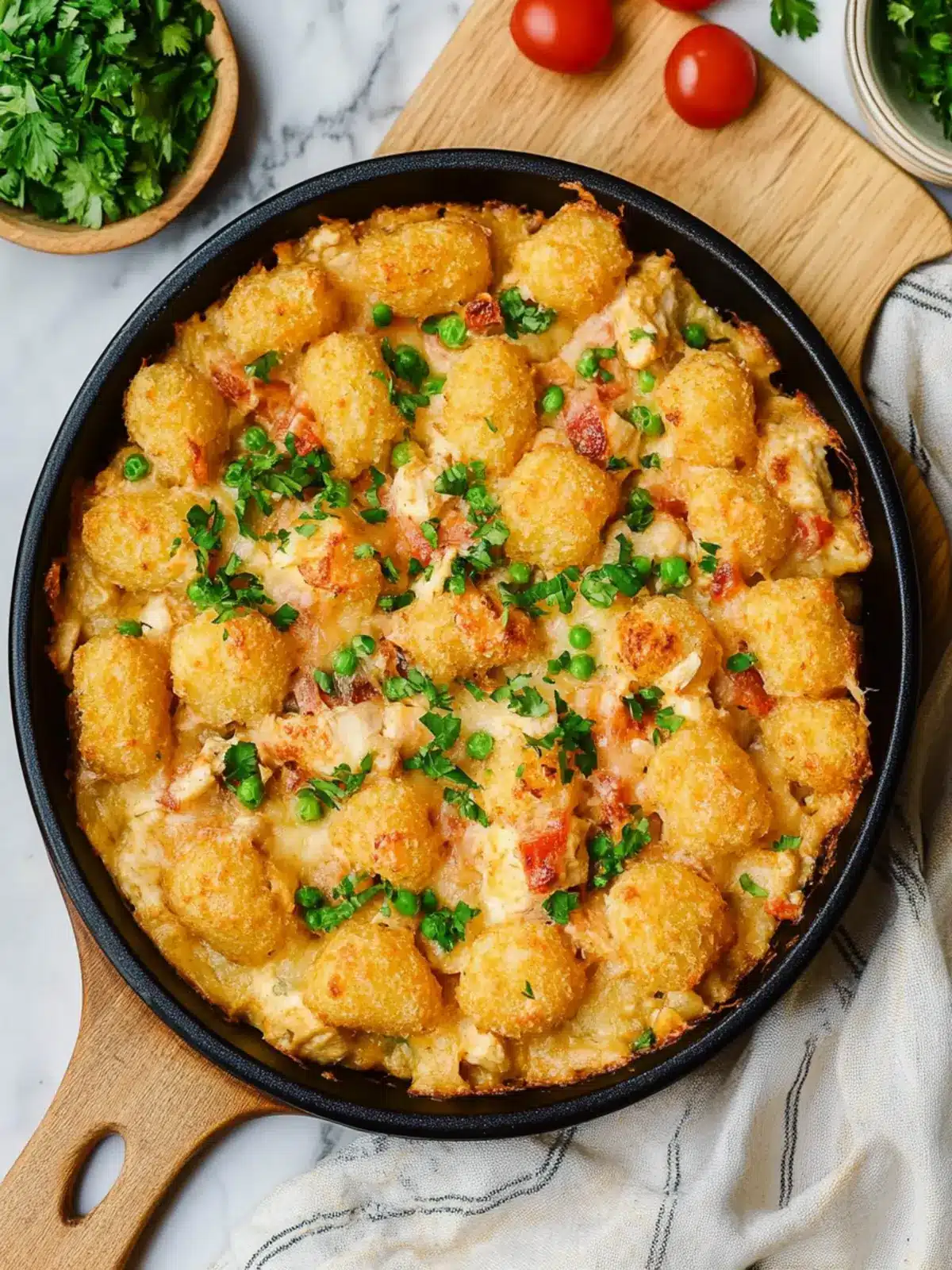Ultimate Chicken Tater Tot Casserole You’ll Crave Every Night 5 Chicken Tater Tot Casserole