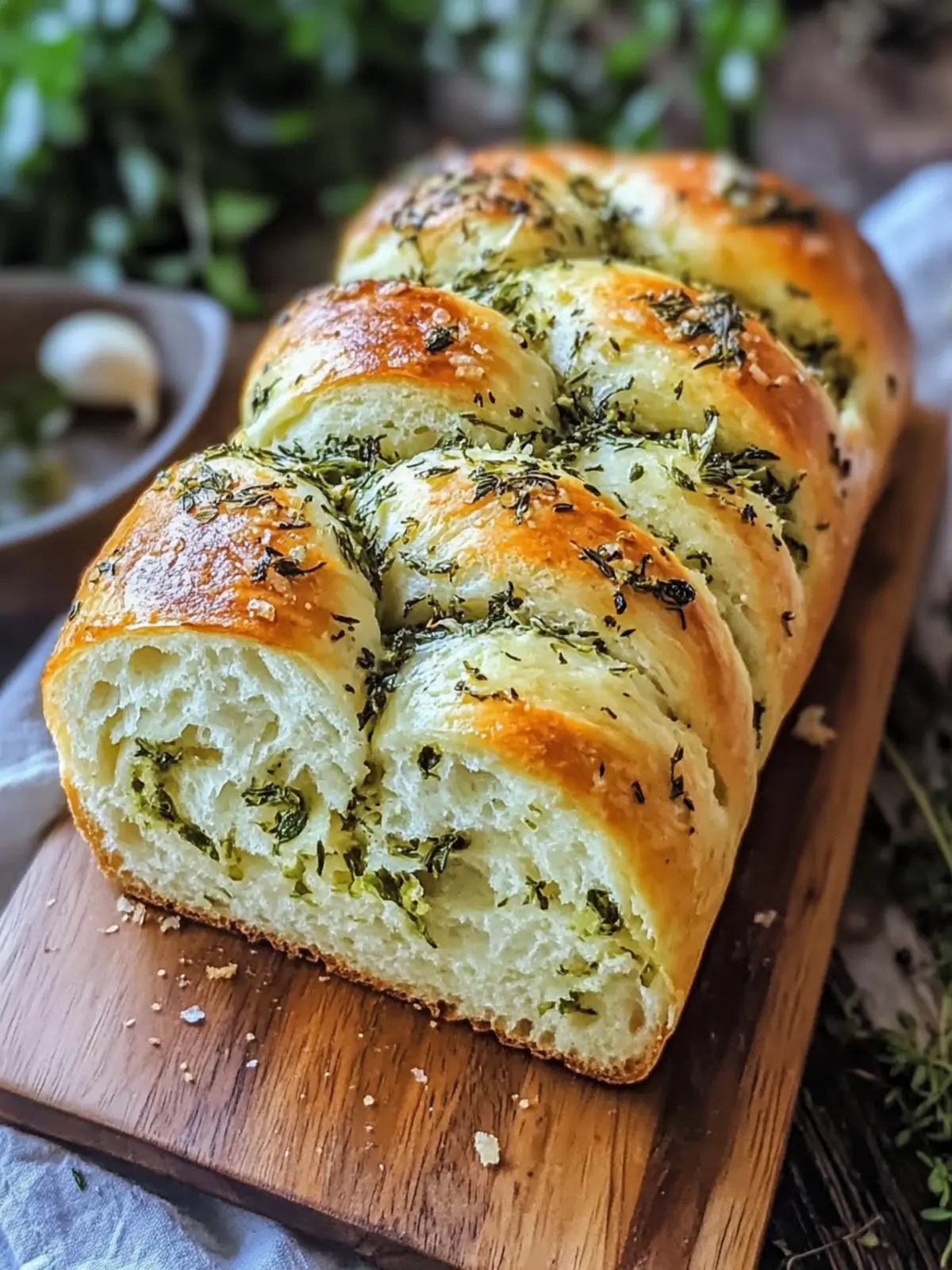 Homemade Swirled Garlic Herb Bread That Elevates Every Meal 2 Swirled Garlic Herb Bread.