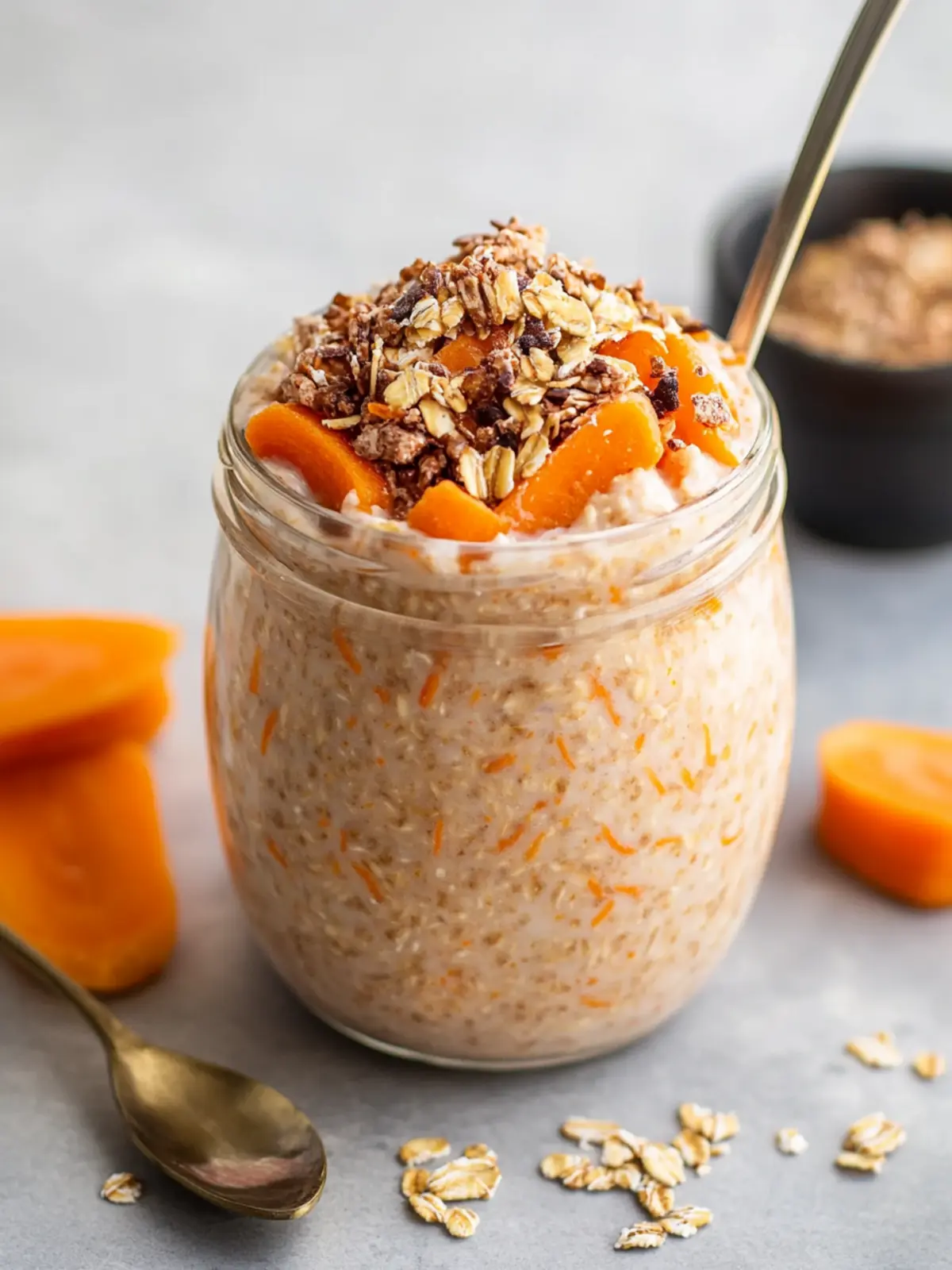 Delicious Carrot Cake Overnight Oats for a Energizing Start 4 Carrot Cake Overnight Oats