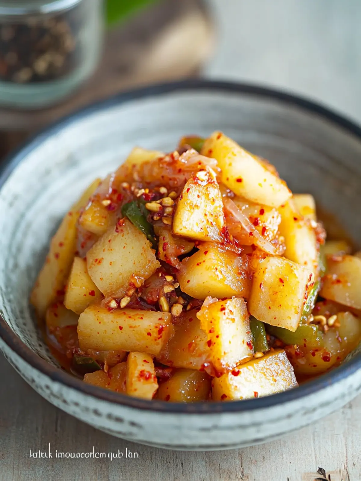 Easy Apple Kimchi in 20 Min: Your New Flavor Adventure! 4 Easy Apple Kimchi in 20 min