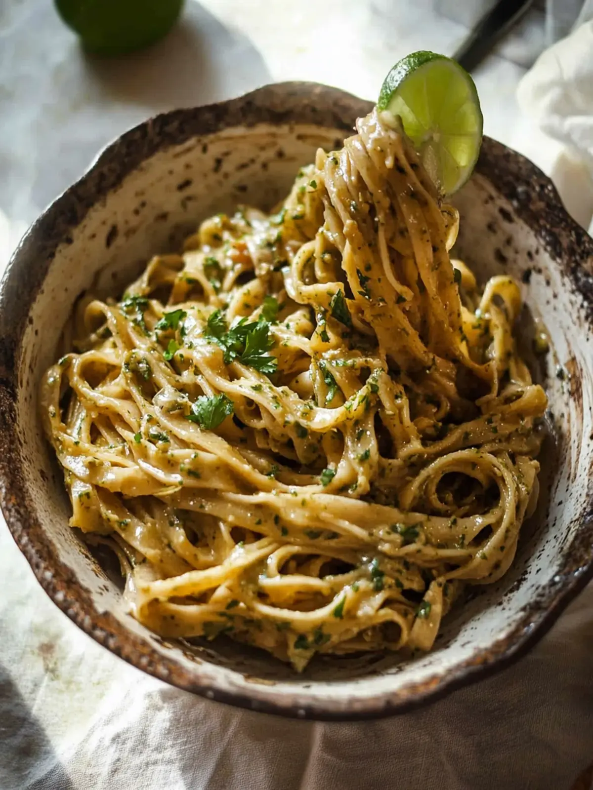 Zesty Cilantro Lime Noodles for a Fresh Dinner Delight 4 Cilantro Lime Noodles