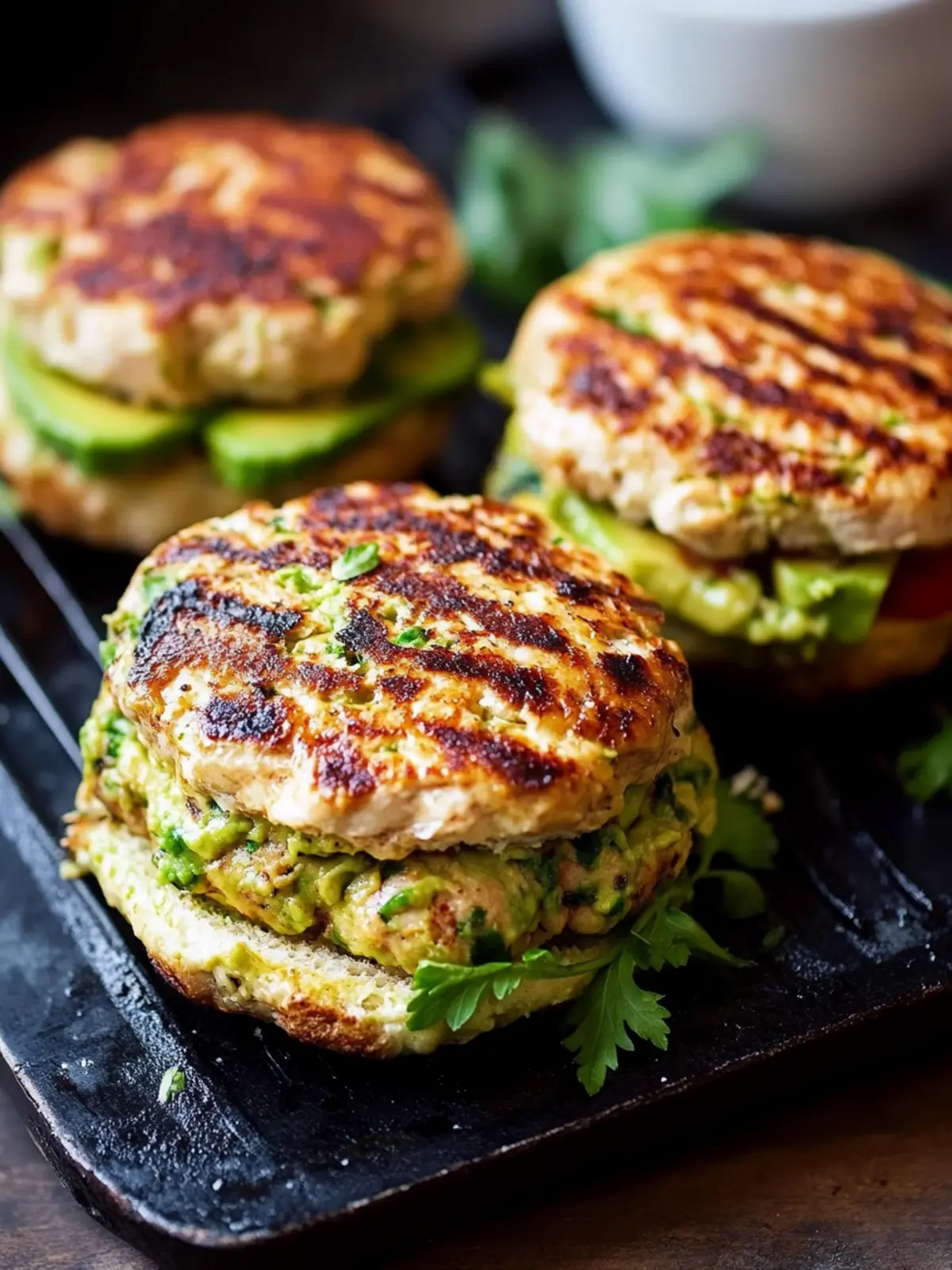Mouthwatering Turkey Avocado Burgers for a Flavor Boost 2 turkey avocado burgers
