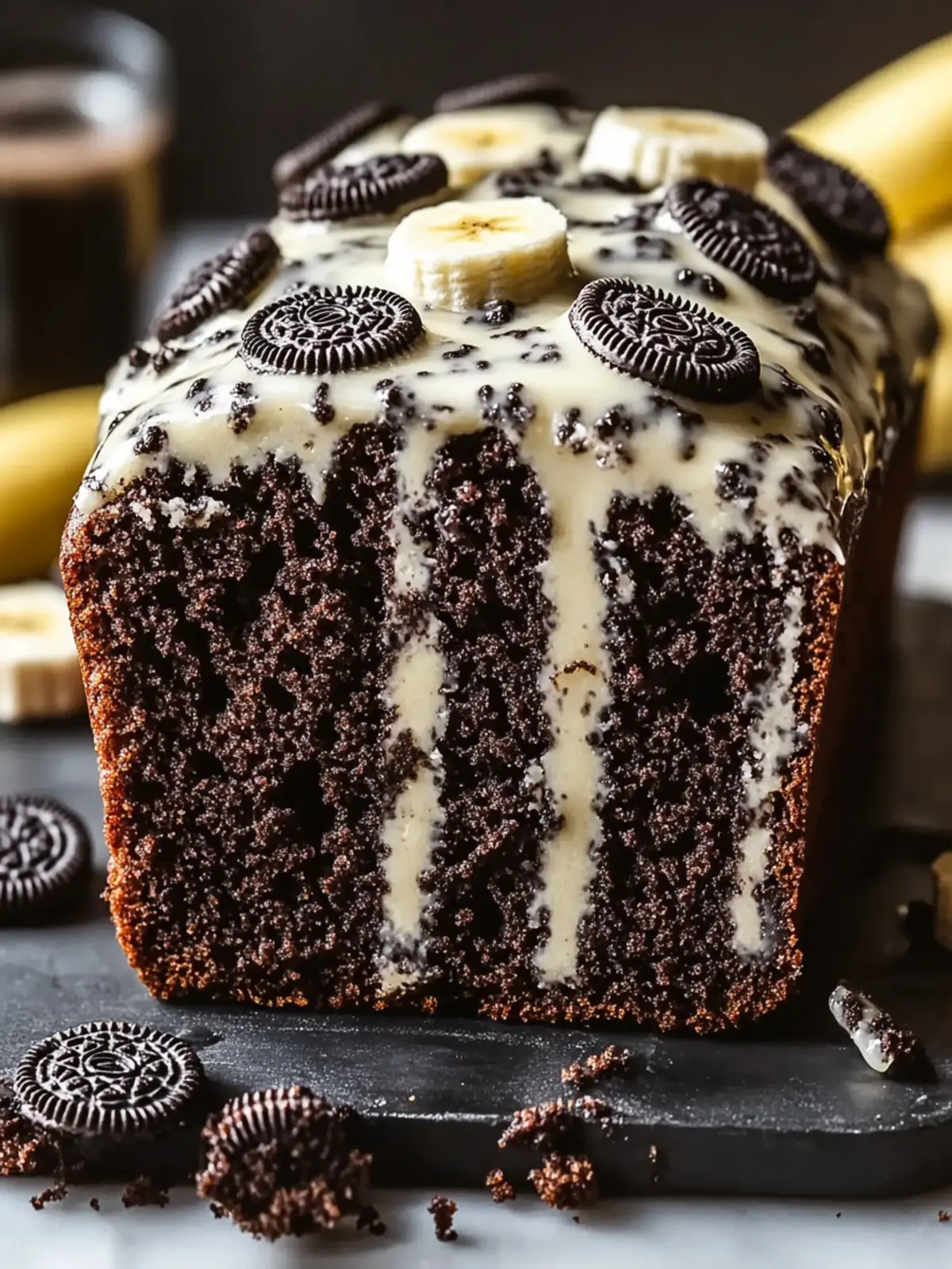Delicious Oreo Banana Bread You Can't Resist! 5 Oreo Banana Bread