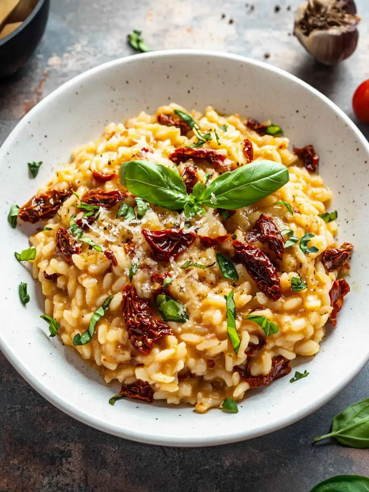 Creamy Sun-Dried Tomato Risotto for Cozy Home Cooking 2 Sun-Dried Tomato Risotto