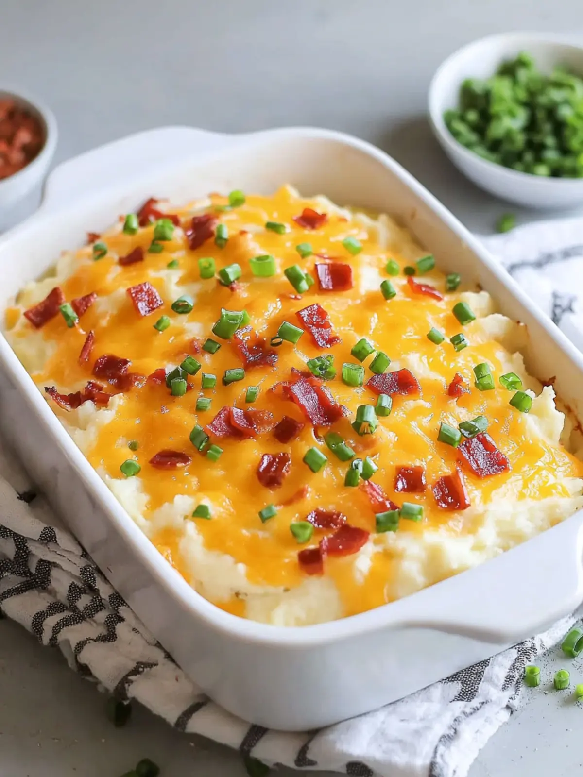 Indulge in Comfort: Loaded Mashed Potato Casserole Delight 5 Loaded Mashed Potato Casserole