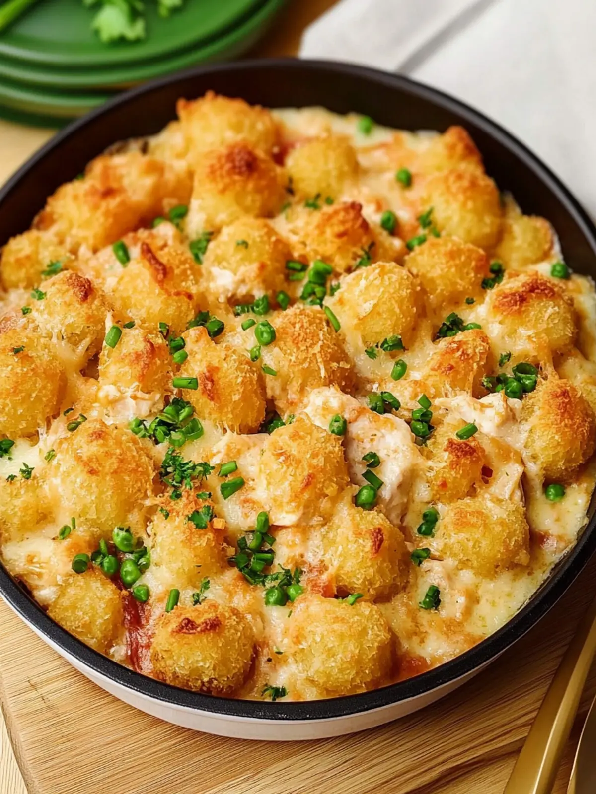 Ultimate Chicken Tater Tot Casserole You’ll Crave Every Night 4 Chicken Tater Tot Casserole