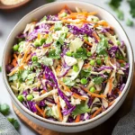 Crunchy Asian Coleslaw with Ginger Dressing You'll Love 8 Crunchy Asian Coleslaw with Ginger Dressing