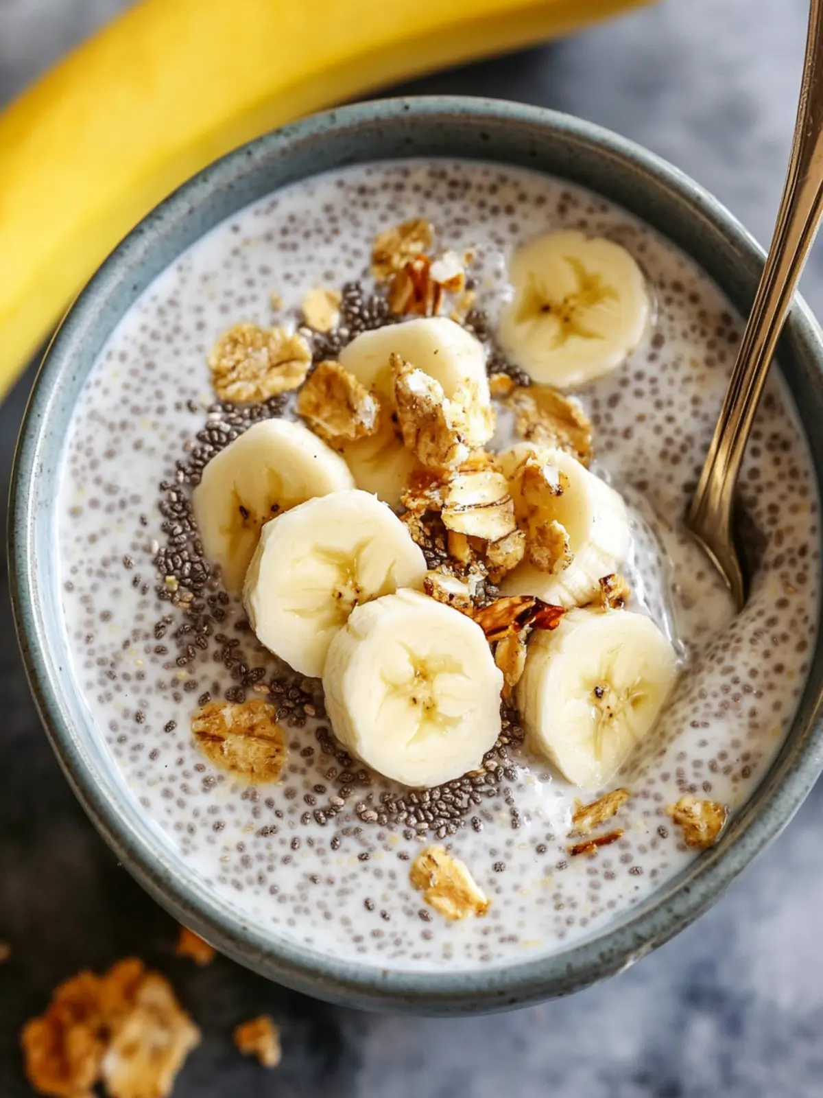 Creamy Banana Chia Pudding with Greek Yogurt for Blissful Indulgence 5 Creamy Banana Chia Pudding with Greek Yogurt