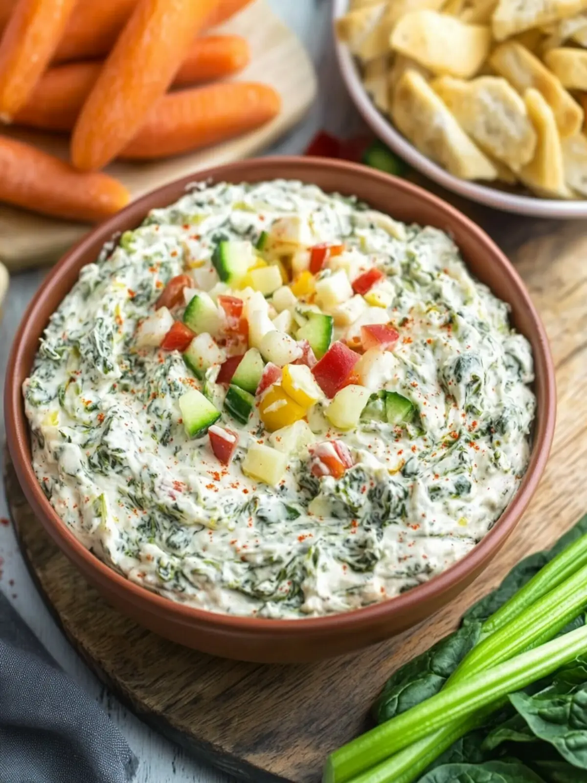Delicious 4th of July Knorr Spinach Dip to Wow Your Guests 4 4th of July Knorr Spinach Dip